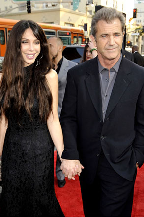Mel Gibson, Oksana Grigorieva Mel Gibson, Oksana Grigorieva